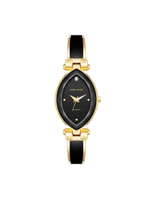 diamant Anne Klein Accented Oval Bangle Watch   | ZCY-9100972